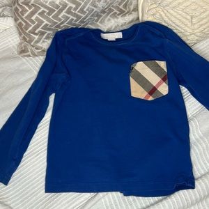 Toddler boy Burberry top